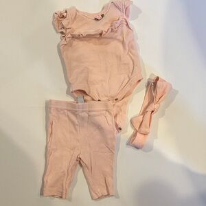 Emily & Oliver Floral Pink Set